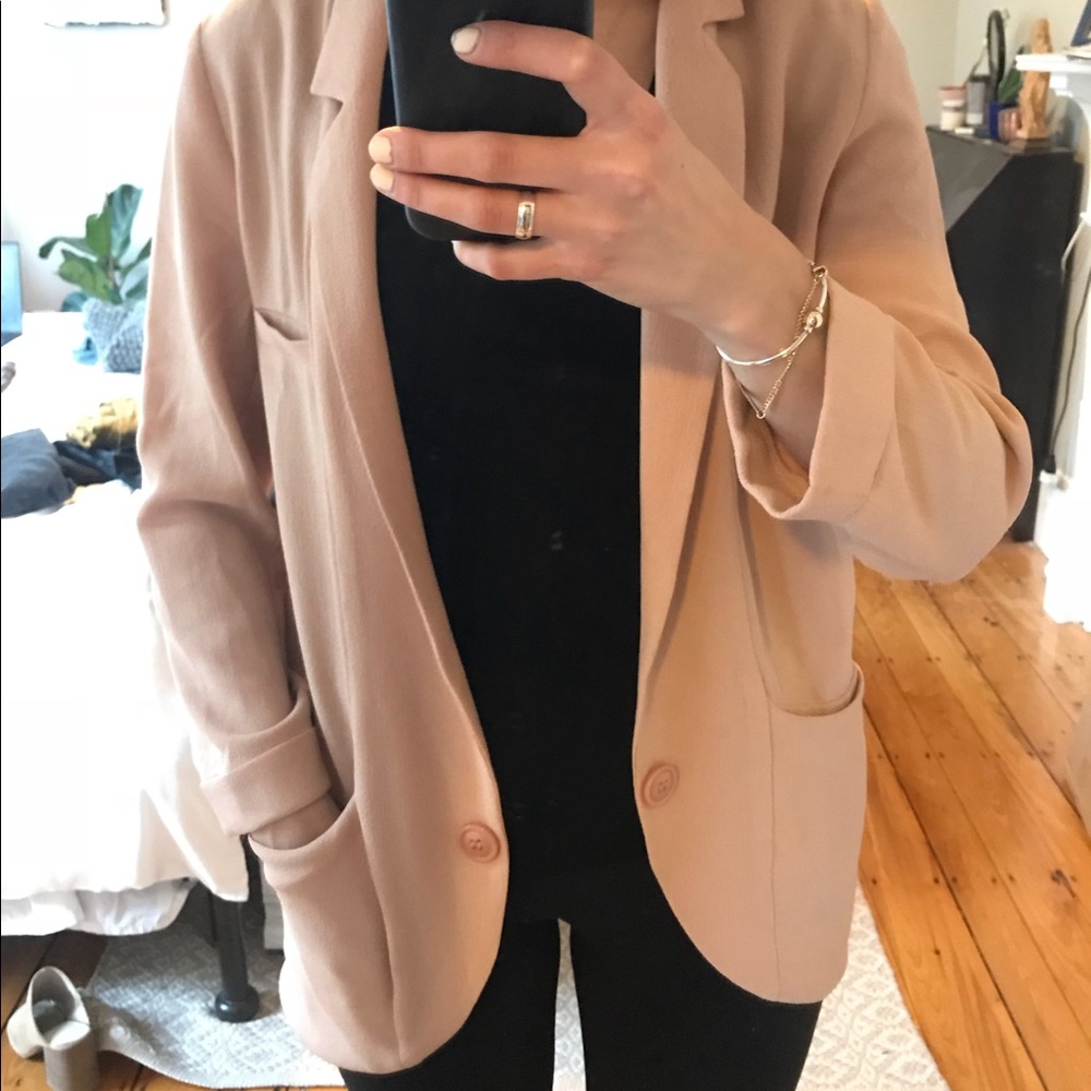Blush Blazer
